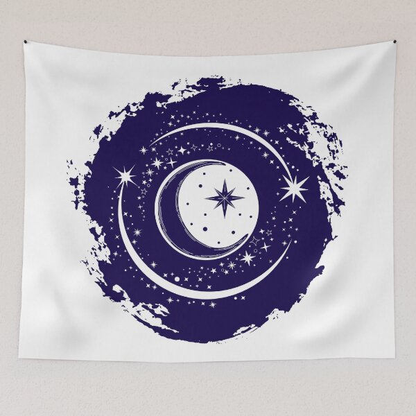 Item preview, Celestial Night Design ( blue ) designed and sold by Library-Of-Em.