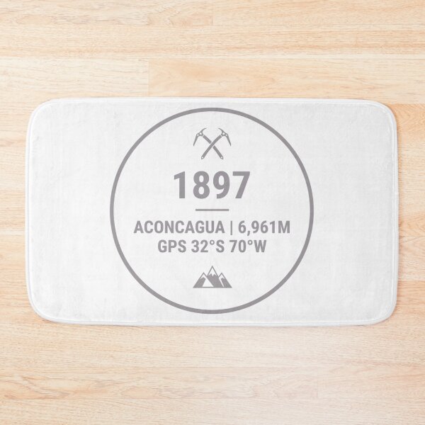 Item preview, Aconcagua 1897 Badge – Mountaineering Heritage Design designed and sold by GabeMountainArt.