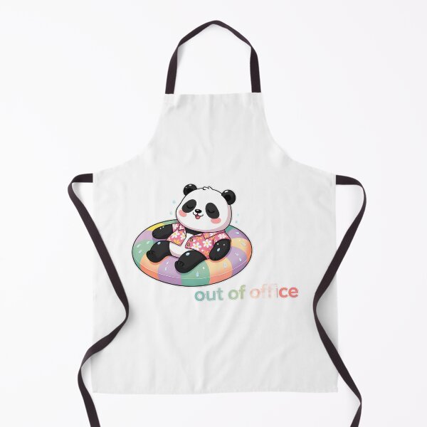 Item preview, Cute Panda Chilling – Kawaii Cartoon Illustration designed and sold by Halbeskilo.