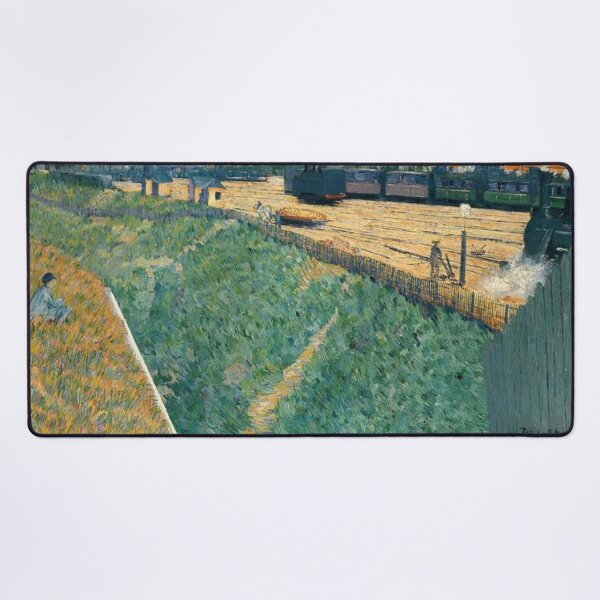 Item preview, The Western Railway at its Exit from Paris designed and sold by SharonTheFirst.