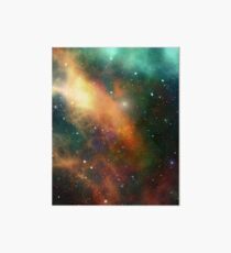 Colorful Nebula Art Board