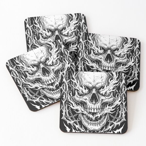 Item preview, HELLFIRE Skull designed and sold by BHP Studio.