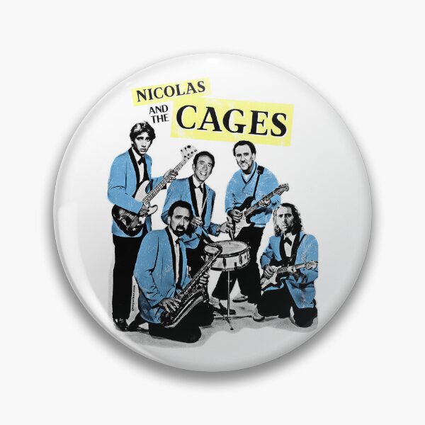 Item preview, Nicolas And The Cages Nic Cage Band designed and sold by Sugar Llama.