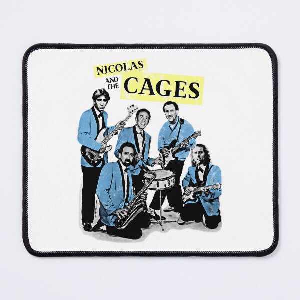 Item preview, Nicolas And The Cages Nic Cage Band designed and sold by Sugar Llama.