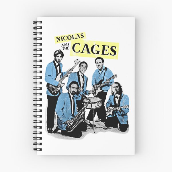 Item preview, Nicolas And The Cages Nic Cage Band designed and sold by Sugar Llama.