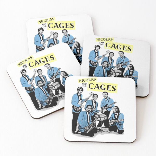 Item preview, Nicolas And The Cages Nic Cage Band designed and sold by Sugar Llama.