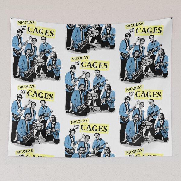 Item preview, Nicolas And The Cages Nic Cage Band designed and sold by Sugar Llama.