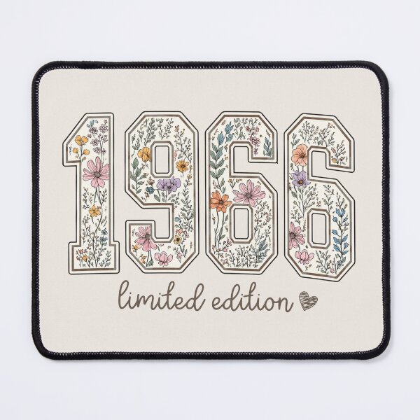 Item preview, 1966 Limited Edition, 60th Birthday Gift for Women, Wildflower Floral, Born in 1966, Turning 60 Gift designed and sold by Quiajia.