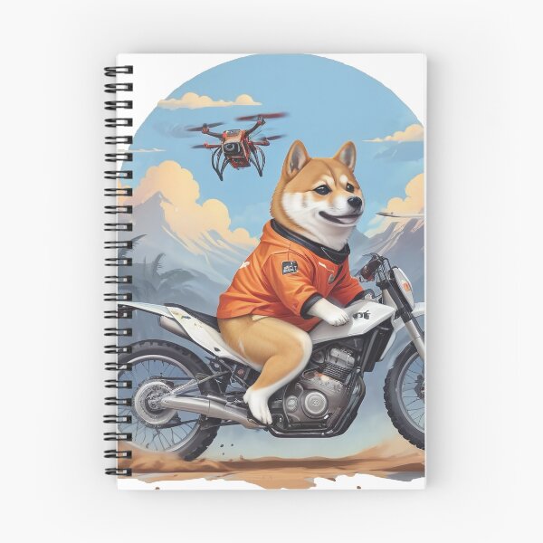 Item preview, Corgi on motorcycle designed and sold by tarkone.