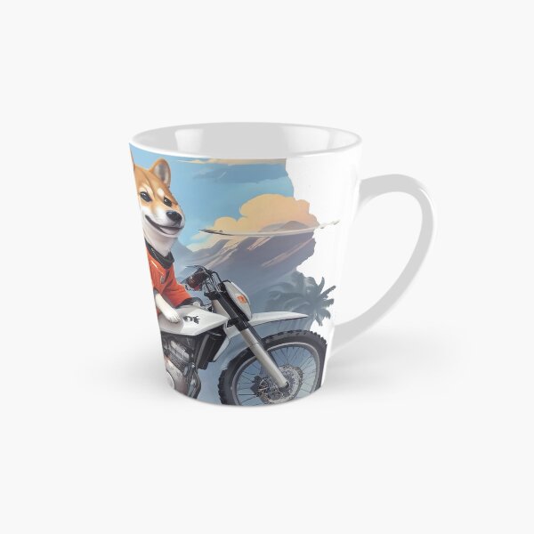 Item preview, Corgi on motorcycle designed and sold by tarkone.