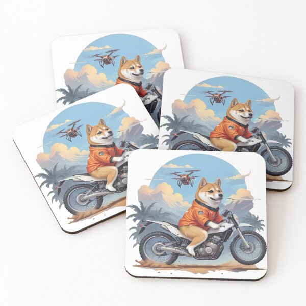Item preview, Corgi on motorcycle designed and sold by tarkone.