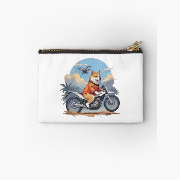 Item preview, Corgi on motorcycle designed and sold by tarkone.