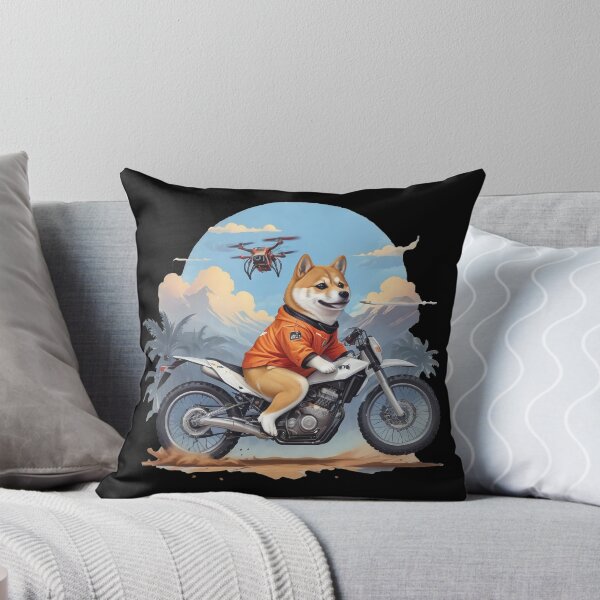 Item preview, Corgi on motorcycle designed and sold by tarkone.