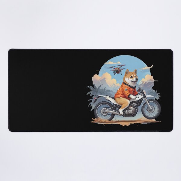 Item preview, Corgi on motorcycle designed and sold by tarkone.