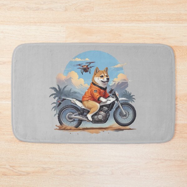 Item preview, Corgi on motorcycle designed and sold by tarkone.