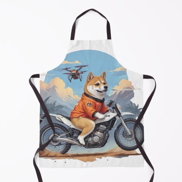 Item preview, Corgi on motorcycle designed and sold by tarkone.