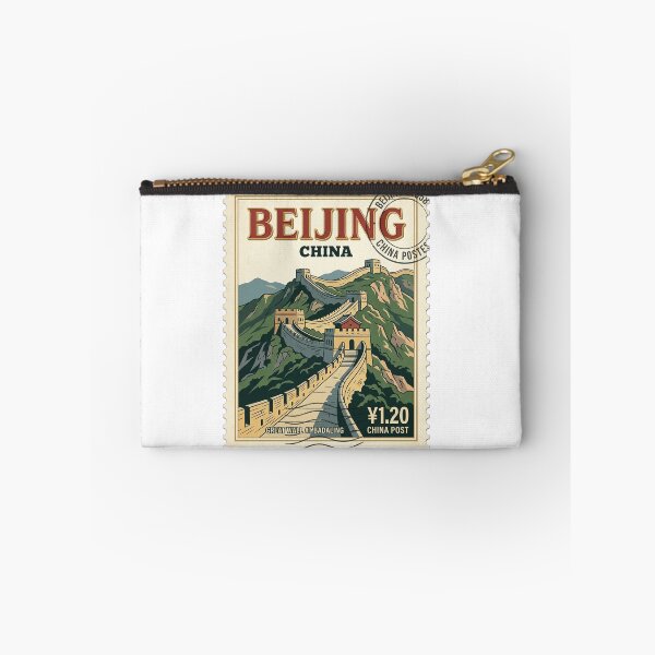 Item preview, Beijing Badaling Great Wall Vintage Travel Stamp designed and sold by k3rstman1.