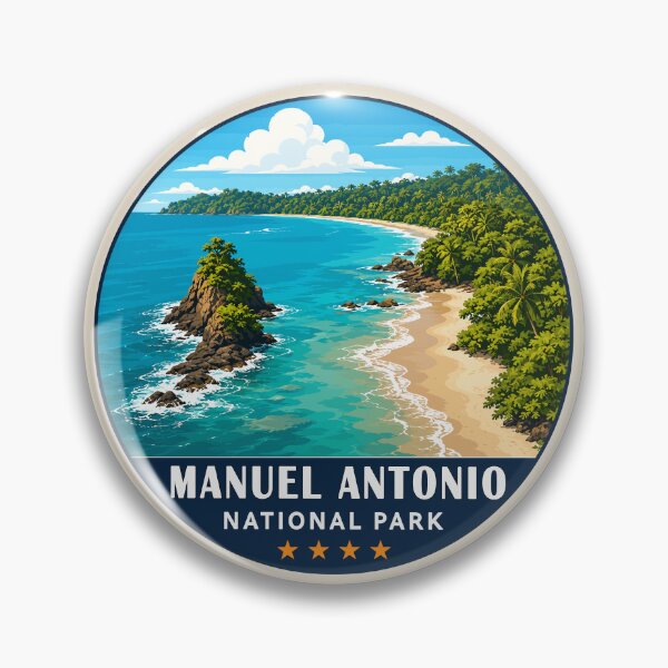 Item preview, Manuel Antonio National Park Costa Rica Tropical Beach & Rainforest designed and sold by Gideon Emmerich.