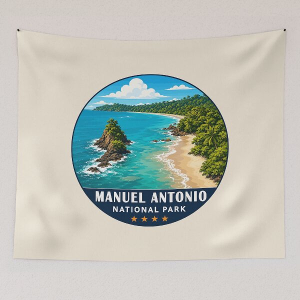 Item preview, Manuel Antonio National Park Costa Rica Tropical Beach & Rainforest designed and sold by Gideon Emmerich.