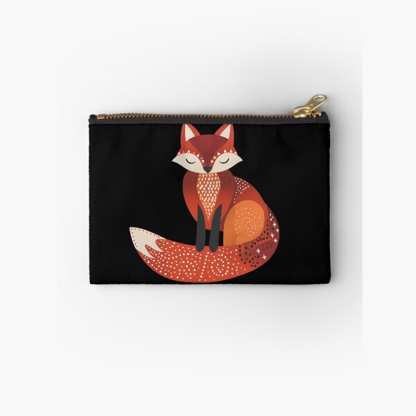 Item preview, Scandinavian Folk Art, Floral Fox designed and sold by xiao xuans.