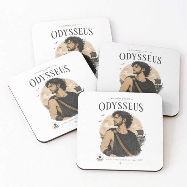 Item preview, Odysseus Vintage Greek Mythology Shirt | Moonwoven Archives No.001 designed and sold by Moonwoven Studio.