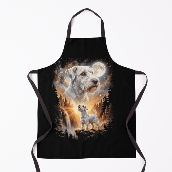 Item preview, Sealyham Terrier Howling Moon Art Dog Mom Dad Lover designed and sold by dian-rody-crest.