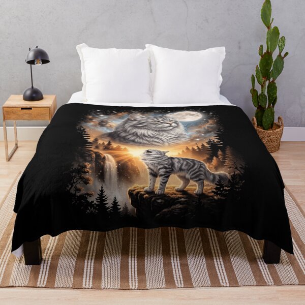 Item preview, Siberian Howling Moon Art Cat Mom Dad Lover designed and sold by dian-rody-crest.
