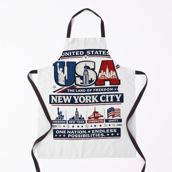 Item preview, USA New York City Land Freedom designed and sold by WearTheVibe Store.