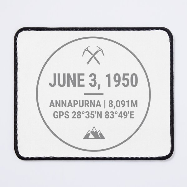 Item preview, Annapurna 1950 Badge – Himalayan Expedition Design designed and sold by GabeMountainArt.