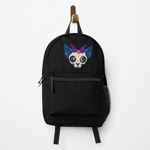 Item preview, NOXIE - Cosmic Demon Bat/Cat Skull | Cute Gothic Kawaii Fantasy Art designed and sold by Madness-Within.
