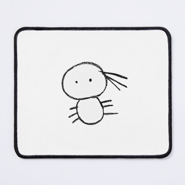 Item preview, I Want to Be a Dust Mite | Hand-Drawn Crayon Art designed and sold by DustMiteLife.