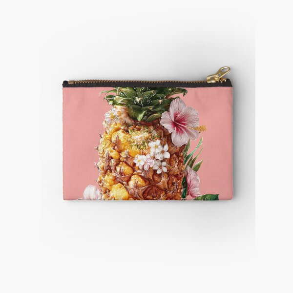 Item preview, Pineapple Tropical Fruits and Flowers designed and sold by Grafititee.