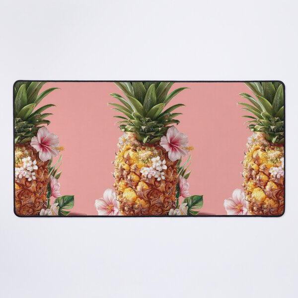 Item preview, Pineapple Tropical Fruits and Flowers designed and sold by Grafititee.