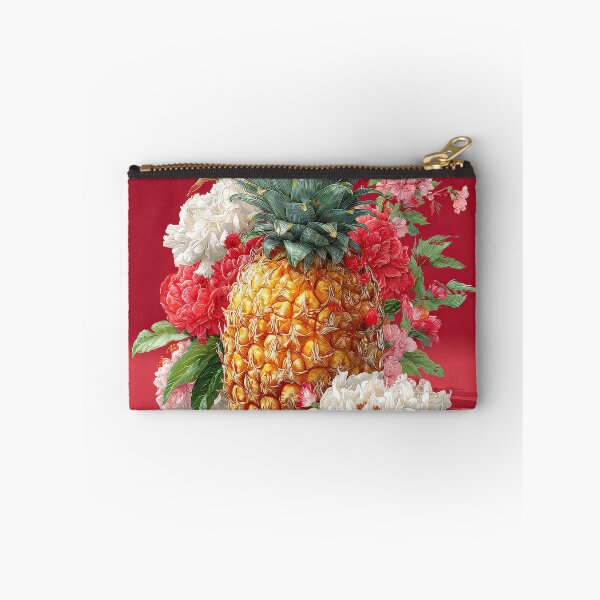 Item preview, Pineapple Tropical Fruits and Flowers designed and sold by Grafititee.