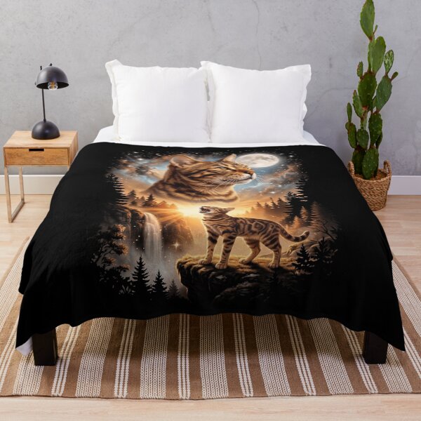 Item preview, Sokoke Howling Moon Art Cat Mom Dad Lover designed and sold by dian-rody-crest.