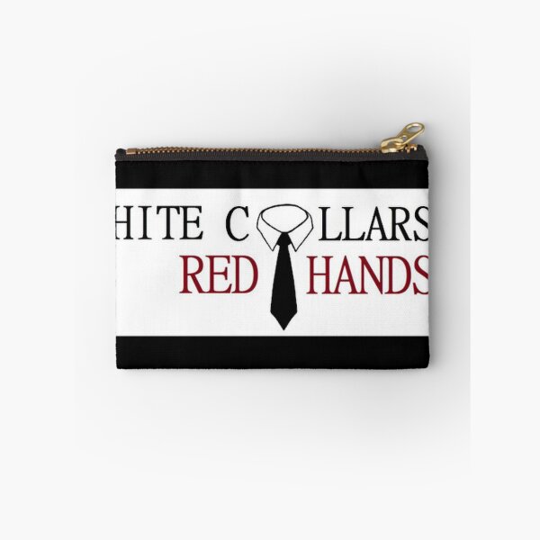 Item preview, White Collars Red Hands Collar Logo designed and sold by Iza-Lua.