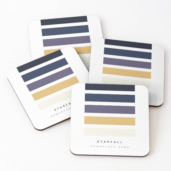 Item preview, ‘Starfall’ Romantasy Hue Palette designed and sold by The Colourful Game.