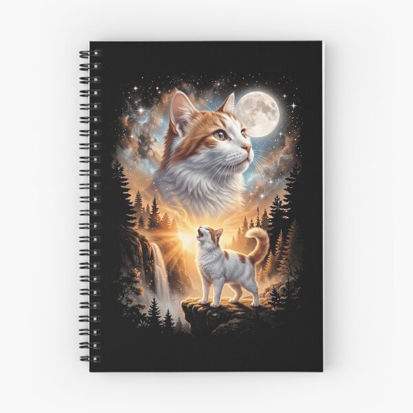 Item preview, Turkish Van Howling Moon Art Cat Mom Dad Lover designed and sold by dian-rody-crest.