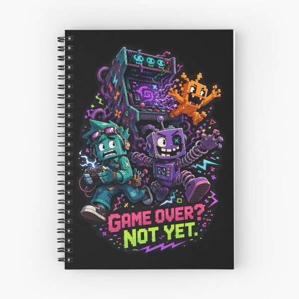 Item preview, Game Over? Not Yet. designed and sold by Horizon-Design.