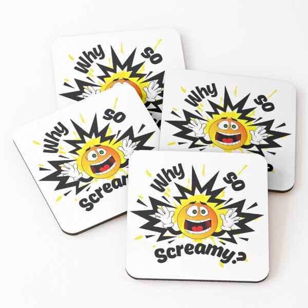 Item preview, Why so Screamy? designed and sold by DEZINOMANIA.
