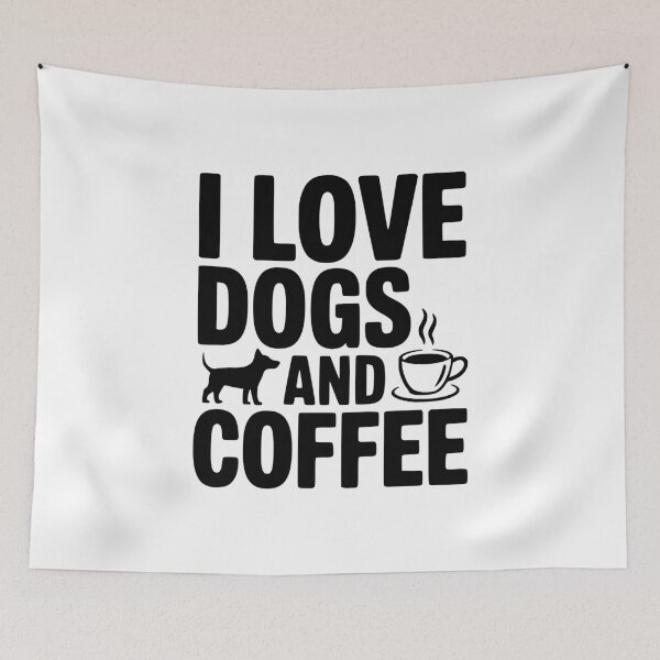 Item preview, I Love Dogs And Coffee designed and sold by Frank Ring.