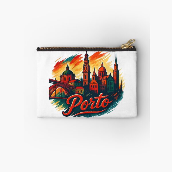 Item preview, Porto Skyline Modern – Epic City Skyline designed and sold by Pineapple-Tree.
