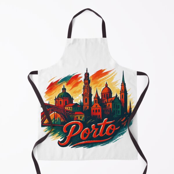 Item preview, Porto Skyline Modern – Epic City Skyline designed and sold by Pineapple-Tree.