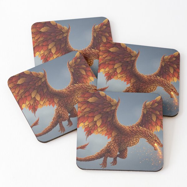 Item preview, Autumn Leaf Dragon Flying designed and sold by Michaelragheb.