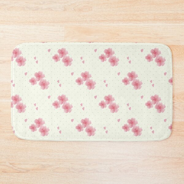 Item preview, Sakura Cherry Blossom Polka Dots Pink Floral Pattern designed and sold by VenusandMoon.
