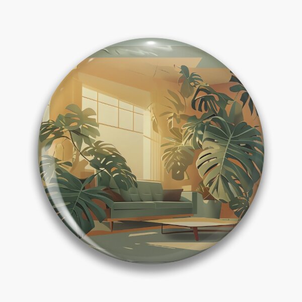 Item preview, Jungle Mid-Century Modern designed and sold by ONYX Pixee.