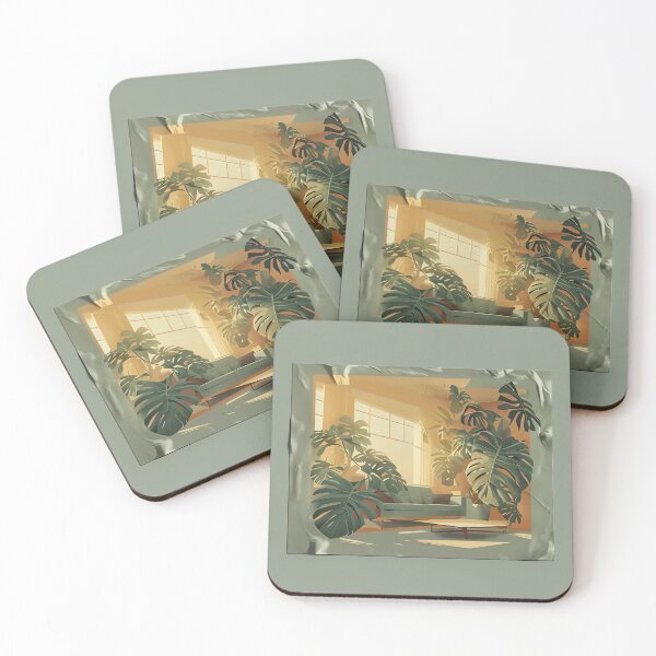 Item preview, Jungle Mid-Century Modern designed and sold by ONYX Pixee.