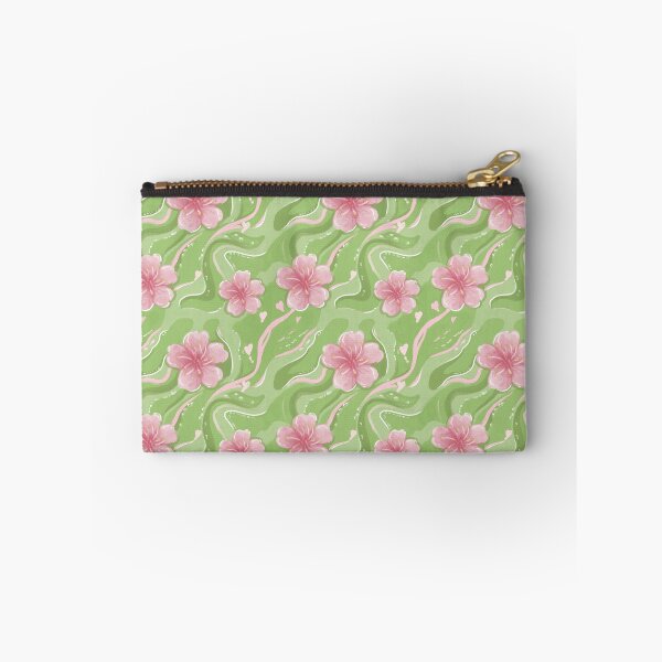 Item preview, Sakura & Strawberry Matcha Japanese Floral Pattern designed and sold by VenusandMoon.