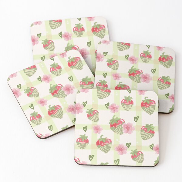 Item preview, Matcha-dipped Strawberries designed and sold by VenusandMoon.