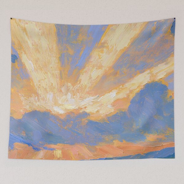 Item preview, Golden Radiance Breaking Through Storm Skies designed and sold by Venon28.